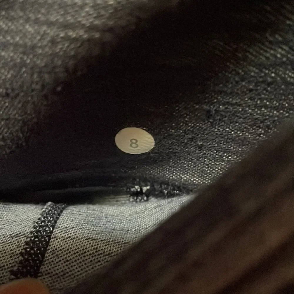 Rare Lululemon Athletica Ride On Crop Indigo Denim